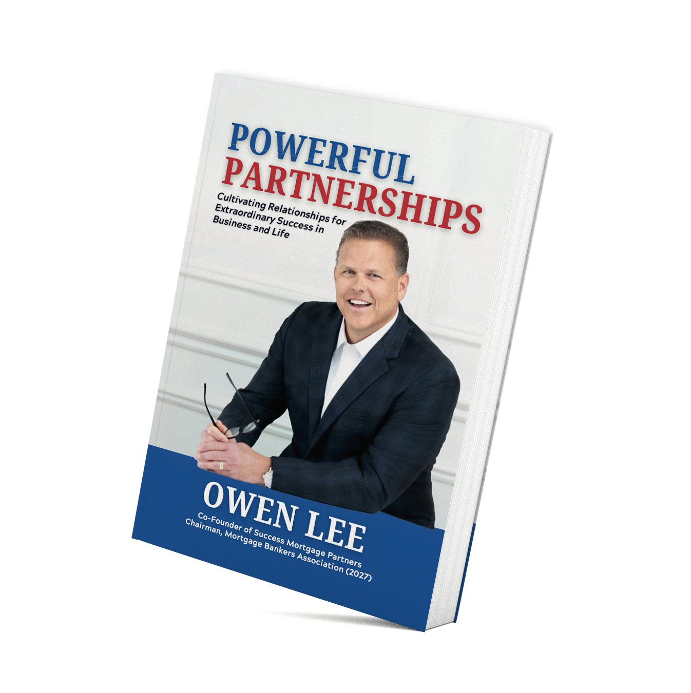 Standing copy of Powerful Partnerships by Owen Lee